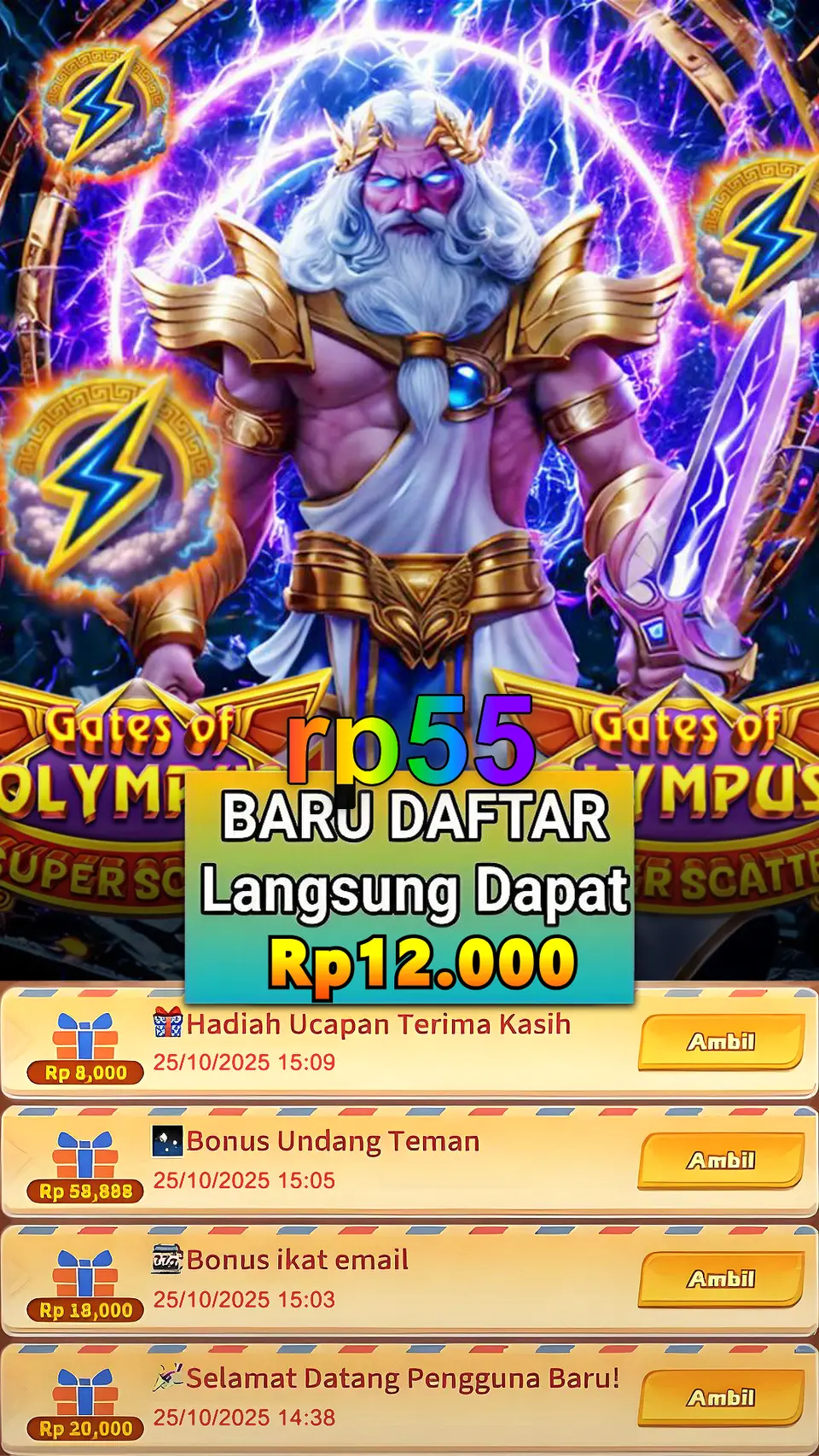 rp55 Tangkapan Layar Resmi APK